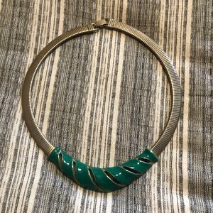 Vintage Green Necklace